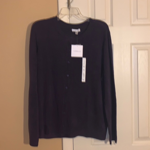 NWT Purple Cardigan - Picture 1 of 2